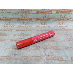 ЗУБР МК-1500 8-15 мм, плоский, красный, экстрабольшой объем, Маркер-краска, ПРОФЕССИОНАЛ / 06329-3