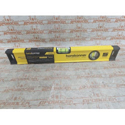 Уровень алюминиевый, 400мм, 2 колбы, фрезерованный, точность 0.5 мм/м, hanskonner / HK2015-03-0400 Уровень алюминиевый, 400мм, 2 колбы, фрезерованный, точность 0.5 мм/м, hanskonner / HK2015-03-0400