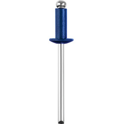 Алюминиевые заклепки Color-FIX, 4.0 х 10 мм, RAL 5005 синий насыщенный, 50 шт., STAYER Professional / 3125-40-5005