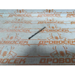 Сверло по металлу Проф-В класс В Профессионал (3 мм; Р6М5) Зубр / 29621-3