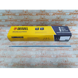 Электроды Denzel DER-3, диам. 3 мм, 5 кг, рутиловое покрытие / 97511