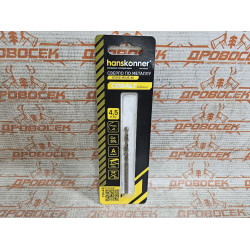 Сверло по металлу COBALT 4,5х80мм Hanskonner / H1055-M045-80