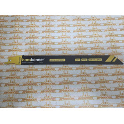 H9019-03-S1122AF Полотно для сабельной пилы по металлу 225/1мм (тонк лист/труб/проф) Hanskonner