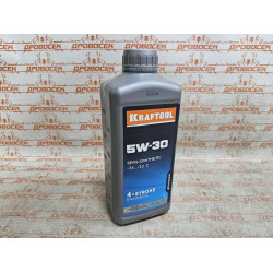 KRAFTOOL 5W-30, 1 л, зимнее полусинтетическое масло для 4-тактных двигателей / 41511-1