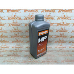 KRAFTOOL HP, 1 л, минеральное масло для 2-тактных двигателей / 41500-1