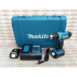 Аккумуляторная дрель-шуруповерт Makita DDF453SYE