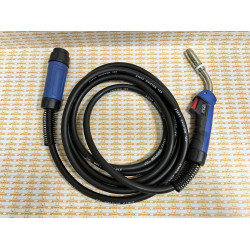 Горелка сварочная MIG MAG WG-25AK (5м, 230А) SOLARIS (CO2 - 230A; Ar(Ar+CO2) - 200A; 0.8-1.2мм; ПВ - 60%; 5 метров; М6) (WG-25AK5)