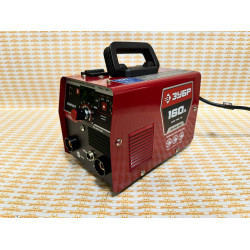 ЗУБР КОМПАКТ, FCAW, MMA, TIG, 160 А, полуавтомат сварочный, без газа, горелка ПС-160 (ПС-М3-160)