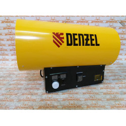 Газовая тепловая пушка Denzel GHG-15i, 15 кВт, цифровой термостат, пропан-бутан / 96478