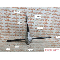 Редуктор в сборе BR-7856W / 05.02.193.075