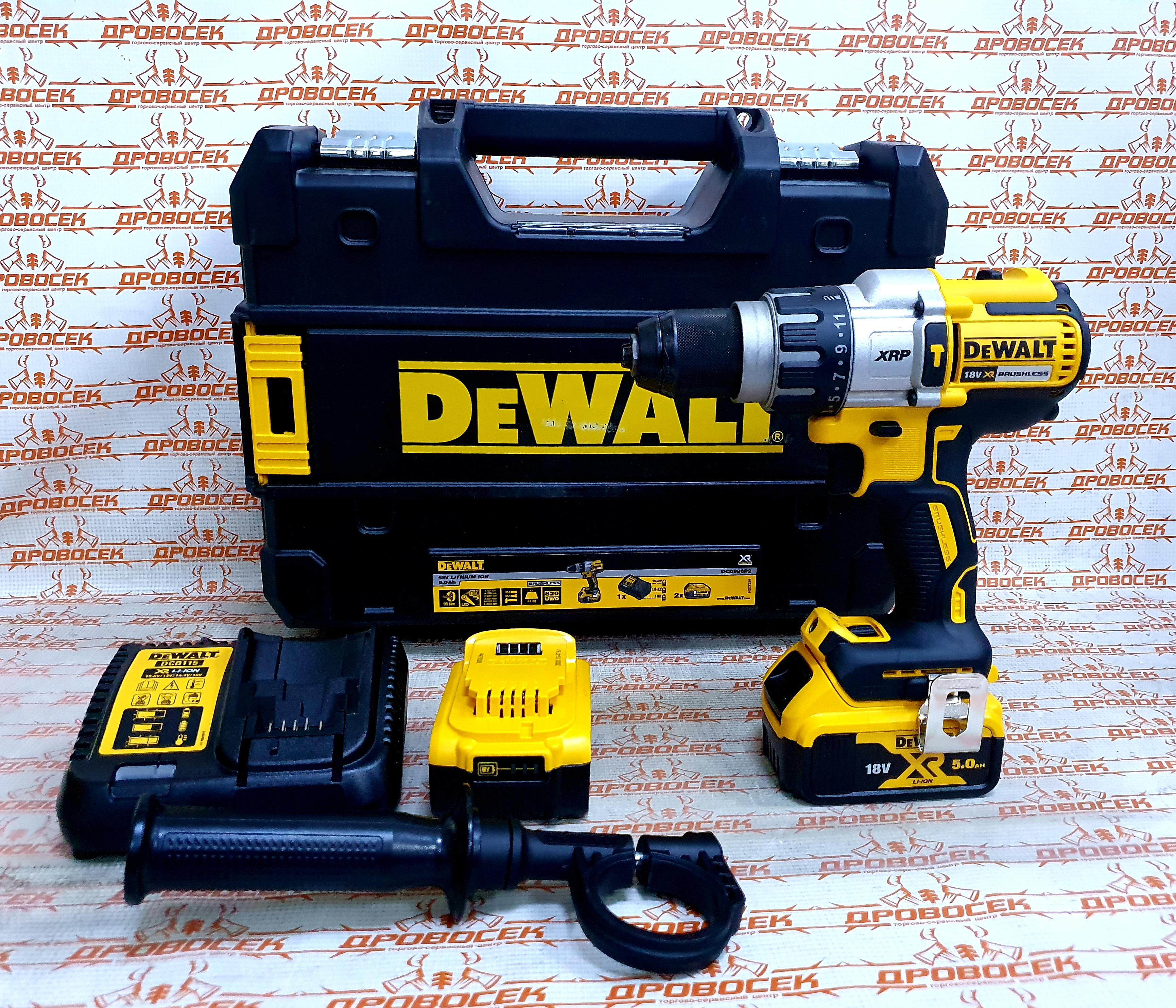 Дрель Шуруповерт Dewalt Dcd996p2 Qw Купить