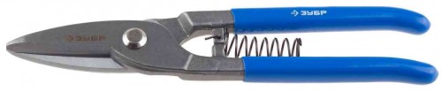 Ножницы ЗУБР по металлу цельнокованые, "Эксперт", прямые, 220 мм / 23012-25