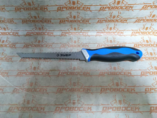 Ножовка по гипсокартону ЗУБР,  "Мастер", 2-стороннее полотно, 150 мм, 7 TPI / 15178