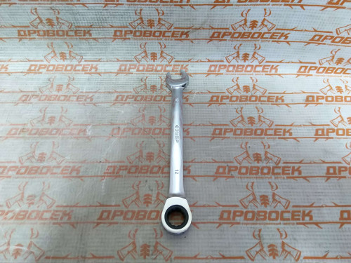 Ключ гаечный комбинированный трещоточный ЗУБР, "Профи", ГОСТ 2838-80, Cr-V сталь, 12 мм / 27074-12