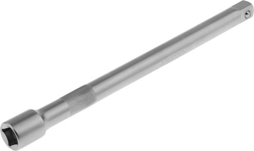 Удлинитель ЗУБР для торцовых головок, "Мастер", 1/4", Cr-V сталь, хроматированное покрытие, 100 мм /  27722-100