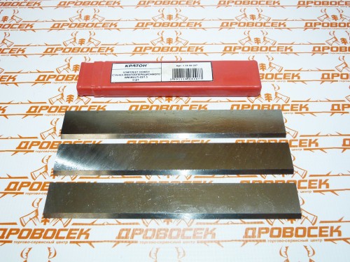 Комплект ножей (3 шт) для универсального станка WM-Multi-03/1.5 Кратон / 1 18 08 007