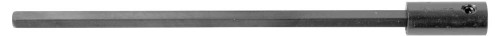 Удлинитель ЗУБР для коронок биметаллических, имбусовый ключ, шестигранный хвостовик 12.5 мм, 300 мм / 29539-300