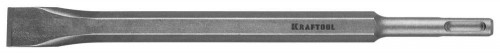 Зубило KRAFTOOL плоское узкое для перфораторов, SDS-plus, 20x250 мм / 29325-20-250