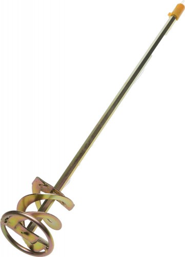 Миксер STAYER для красок оцинкованный, PROFI, Ø60х400 мм, шестигранный хвостовик 8 мм, на подвеске / 0603-06-40