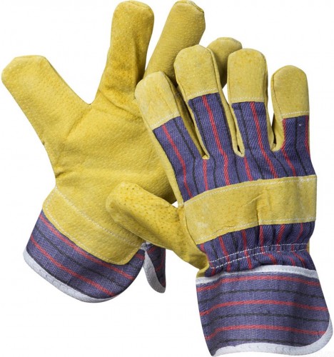 Перчатки рабочие STAYER кожаные комбинированные, MASTER, размер XL / 1131-XL