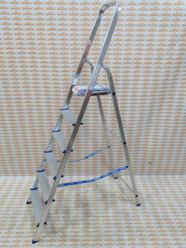Лестница-стремянка, 6 ступени, 124 см "SIBIN" / 38801-6