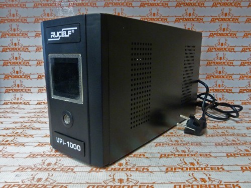 Источник бесперебойного питания RUCELF UPI-1000-24 EL (1000 Вт + Максимальная емкость подключаемой АКБ, 200 Ач.)