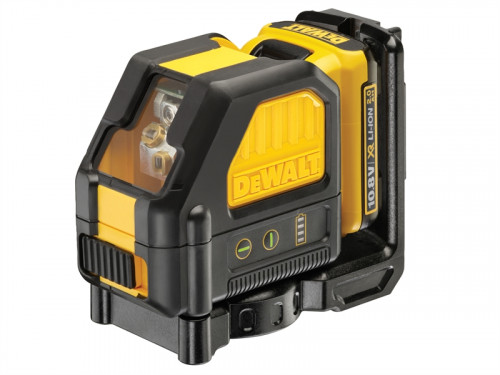Cамовыравнивающийся лазерный уровень DeWALT зеленый DCE088D1G