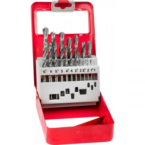 Набор сверл по металлу 25 шт (d=1-13 мм), быстрорежущая сталь, класс В, ЗУБР / 29605-H25