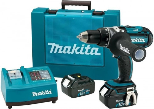 Аккумуляторная дрель-шуруповерт Makita DDF451RFE