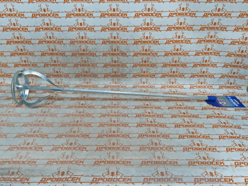 Миксер ЗУБР "ПРОФЕССИОНАЛ" для красок, шестигранный хвостовик, оцинкованный, 100х600мм / 0602-10-60