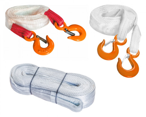 Ремень буксировочный динамический разрывная нагрузка 4т (РА) (L= 8,0 м) 60 мм в 1 слой Magnus-Profi / SZ045155