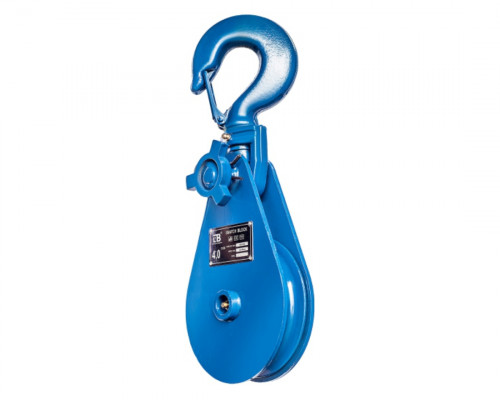 Блок усиленный шкивовый с крюком тип LH6"*1 (г/п-4 т) LB / SZ001083