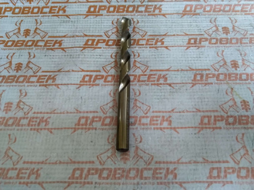 Сверло по металлу ЗУБР КОБАЛЬТ 10.0х133мм, сталь Р6М5, класс А / 29626-10