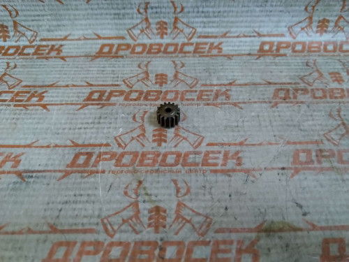 Шестерня для двигателя шуруповерта тип10 d11,6x2,8, h-8, 15 зуб / 010456(10)