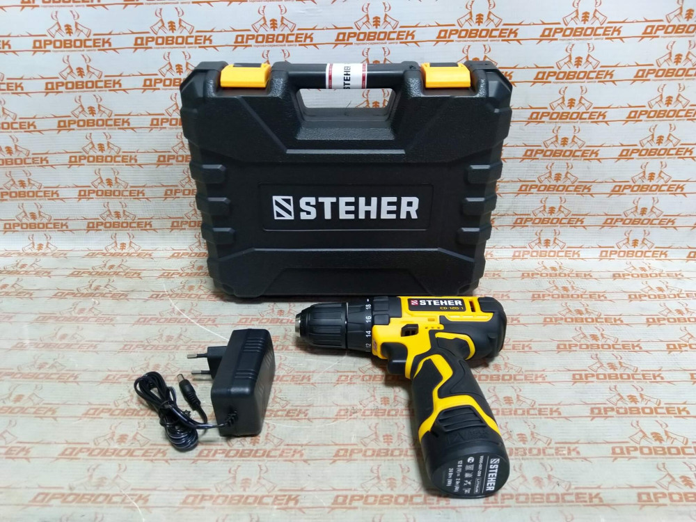 дрель-шуруповерт "brushless" 18 в, li-ion, 2 акб, зубр. винтоверт steher 20в 2 акб (2ач). дрель шуруповерт steher 20в 2акб cd-200-2. Steher 20в, 2 акб (2ач), в кейсе, дрель-шуруповерт. Steher 20в бесщёточный винтоверт.