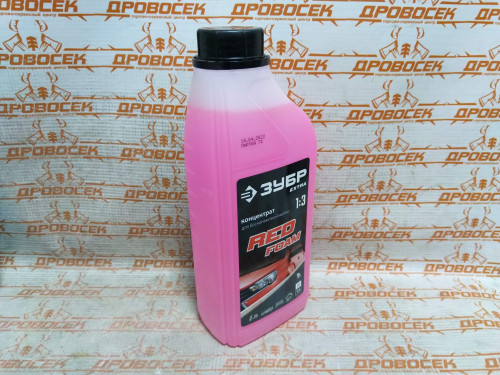 ЗУБР EXTRA шампунь для минимоек универсальный, 1 л / 70650-1