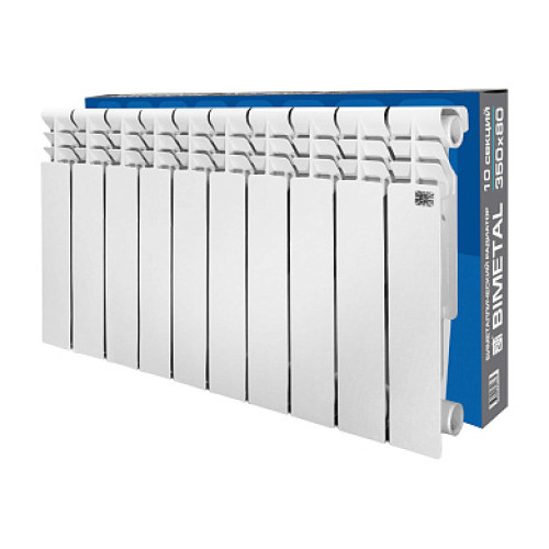 Биметаллический радиатор STI Bimetal 350/80 (10 секций) / Т0000001181