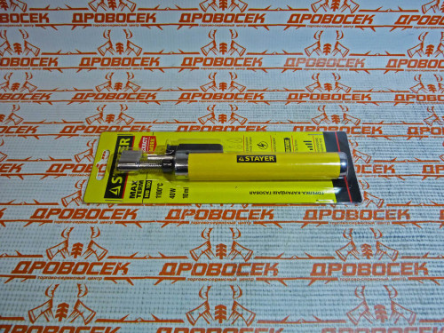 Горелка-карандаш газовая STAYER MAXTerm MB100, MASTER, 40 Вт, 1100ºС / 55560