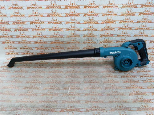 Аккумуляторная воздуходувка Makita CXT UB101DZ 12 В, 2.6 куб.м/мин, 56 м/с, длинный патрубок