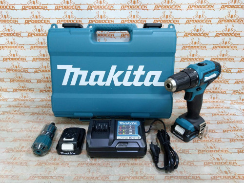Аккумуляторная дрель-шуруповерт Makita CXT DF333DYX14 + набор бит D-31083