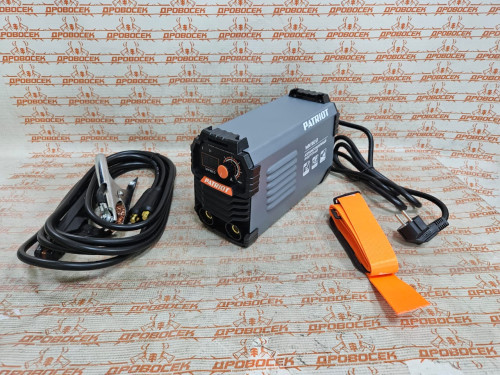 Аппарат сварочный инверторный PATRIOT WM160D MMA, входное напряжение: 1ф,140-240В; сварочный ток макс: 160A / 605302016