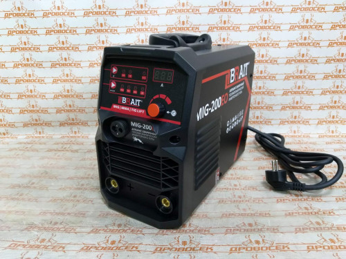 Инвертор сварочный полуавтомат BRAIT MIG-200EO / 18.01.033.043