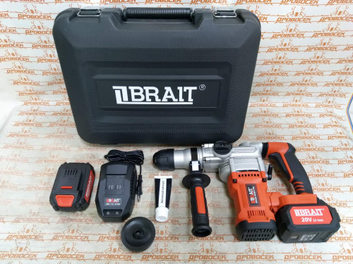 Перфоратор аккумуляторный BRAIT BCRH26-4DUBLV PRO / 21.01.254.087