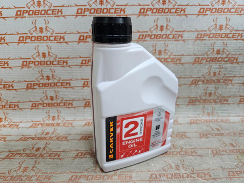 Масло CARVER 2-т. минеральное API TC 0,6 л. / 01.021.00001