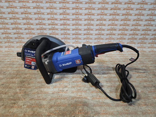 ЗУБР d 305 мм, 2700 Вт, 100 мм, электрический резчик по бетону, Профессионал РЭ-2700-300