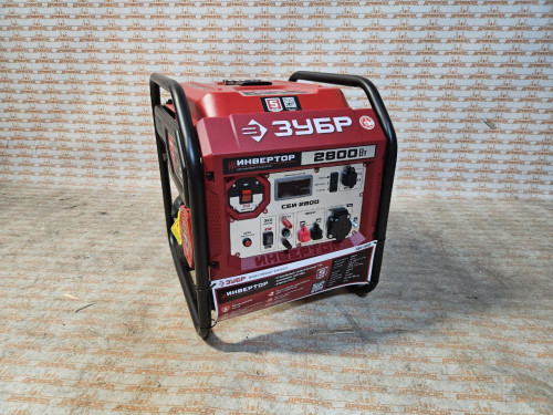 ЗУБР 2800 Вт, инверторный генератор СБИ-2800
