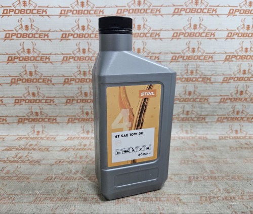 Масло для 4-х тактных двигателей синтетическое Stihl, 4Т, SAE, 10W-30 , 0,6л / 7028-516-0051
