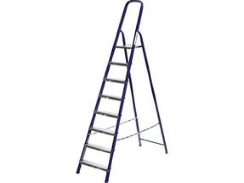Лестница-стремянка стальная СИБИН, 8 ступеней, 166 см / 38803-08