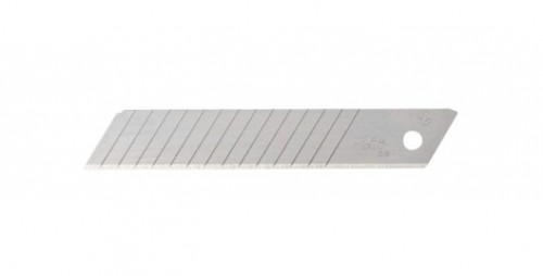 Лезвие сменное сегментированное OLFA, для моделей серии Heavy Duty, 18 мм, 15 сегментов, 10 шт/комплект / OL-LBD-10